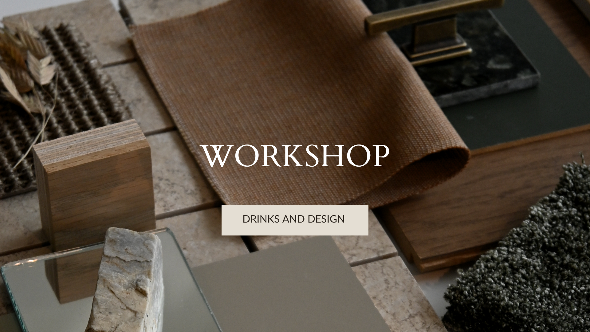 Workshop - Drinks and Design
